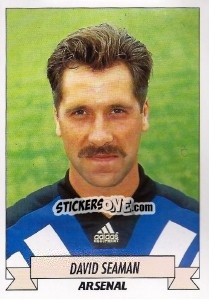 Sticker David Seaman - English Football 1992-1993 n. 1 - Panini