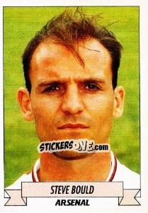 Figurina Steve Bould - English Football 1992-1993 - Panini