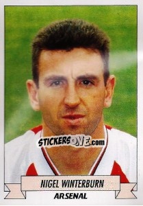 Sticker Nigel Winterburn - English Football 1992-1993 n. 4 - Panini