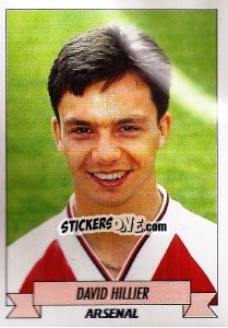 Sticker David Hillier - English Football 1992-1993 n. 7 - Panini
