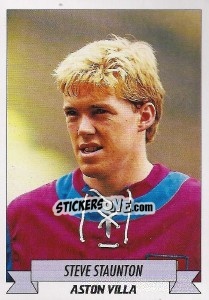 Sticker Steve Staunton - English Football 1992-1993 n. 18 - Panini