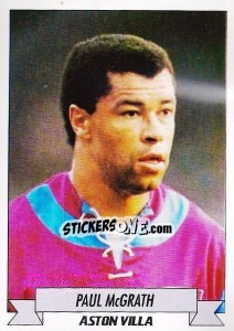 Sticker Paul McGrath - English Football 1992-1993 n. 20 - Panini