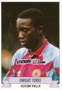 Cromo Dwight Yorke - English Football 1992-1993 - Panini