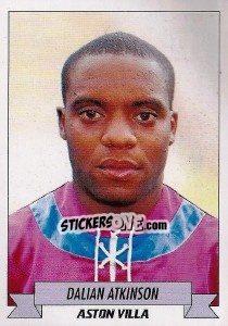 Sticker Dalian Atkinson - English Football 1992-1993 - Panini