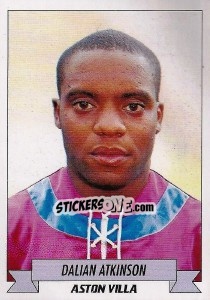 Cromo Dalian Atkinson - English Football 1992-1993 - Panini