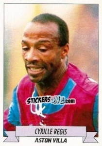 Cromo Cyrille Regis - English Football 1992-1993 n. 24 - Panini