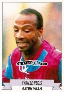 Figurina Cyrille Regis - English Football 1992-1993 - Panini