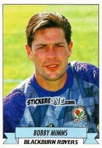 Sticker Bobby Mimms - English Football 1992-1993 n. 25 - Panini