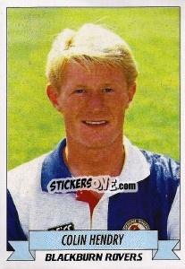 Sticker Colin Hendry - English Football 1992-1993 n. 30 - Panini