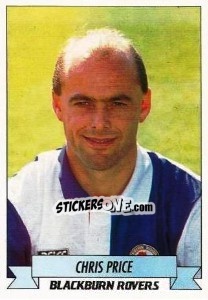 Sticker Chris Price - English Football 1992-1993 - Panini