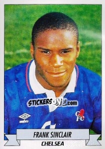 Sticker Frank Sinclair - English Football 1992-1993 n. 40 - Panini