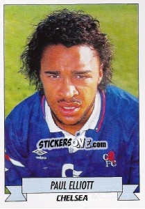 Sticker Paul Elliott - English Football 1992-1993 n. 42 - Panini