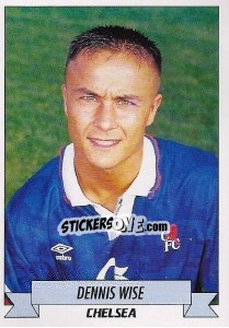 Sticker Dennis Wise - English Football 1992-1993 n. 46 - Panini
