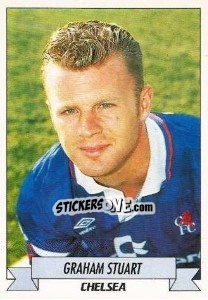Sticker Graham Stuart - English Football 1992-1993 n. 47 - Panini