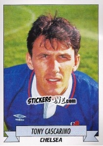 Sticker Tony Cascarino - English Football 1992-1993 n. 48 - Panini