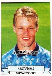 Figurina Andy Pearce - English Football 1992-1993 - Panini