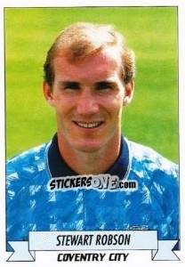 Sticker Stewart Robson - English Football 1992-1993 n. 54 - Panini