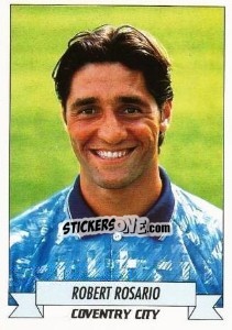 Sticker Robert Rosario - English Football 1992-1993 n. 57 - Panini