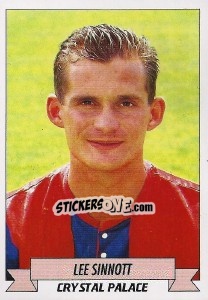 Cromo Lee Sinnott - English Football 1992-1993 - Panini