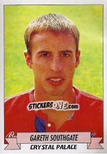 Figurina Gareth Southgate - English Football 1992-1993 - Panini