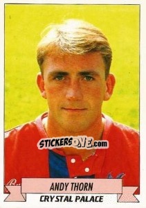 Sticker Andy Thorn - English Football 1992-1993 n. 65 - Panini