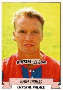 Sticker Geoff Thomas - English Football 1992-1993 n. 67 - Panini