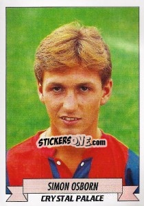 Cromo Simon Osborn - English Football 1992-1993 - Panini