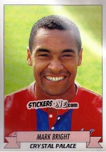 Cromo Mark Bright - English Football 1992-1993 n. 71 - Panini