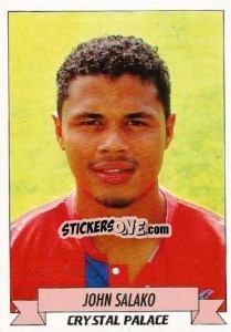 Cromo John Salako - English Football 1992-1993 - Panini