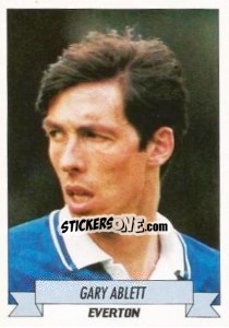 Sticker Gary Ablett - English Football 1992-1993 n. 75 - Panini
