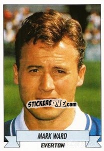 Cromo Mark Ward - English Football 1992-1993 n. 80 - Panini