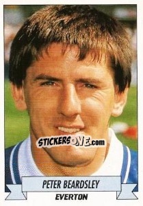 Sticker Peter Beardsley - English Football 1992-1993 n. 82 - Panini