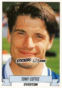 Sticker Tony Cottee - English Football 1992-1993 n. 84 - Panini