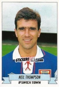 Sticker Neil Thompson - English Football 1992-1993 n. 88 - Panini