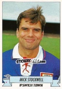 Sticker Mick Stockwell - English Football 1992-1993 n. 91 - Panini