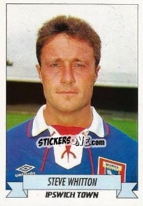 Sticker Steve Whitton - English Football 1992-1993 n. 94 - Panini