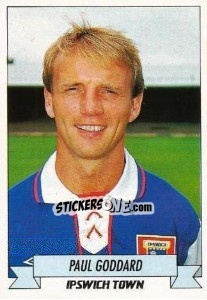 Sticker Paul Goddard - English Football 1992-1993 n. 95 - Panini