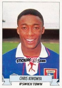 Sticker Chris Kiwomya - English Football 1992-1993 n. 96 - Panini