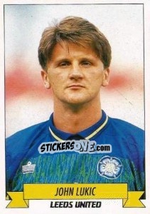 Sticker John Lukic - English Football 1992-1993 n. 97 - Panini