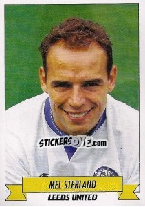 Sticker Mel Sterland - English Football 1992-1993 n. 98 - Panini