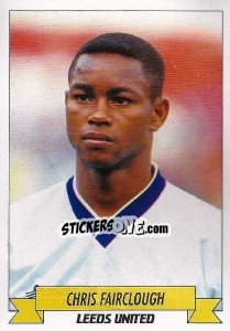 Sticker Chris Fairclough - English Football 1992-1993 n. 101 - Panini