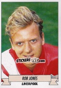 Figurina Rob Jones - English Football 1992-1993 - Panini