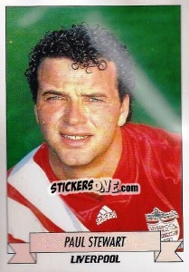 Sticker Paul Stewart - English Football 1992-1993 n. 115 - Panini