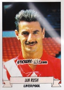 Sticker Ian Rush - English Football 1992-1993 n. 119 - Panini