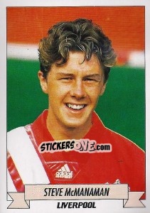 Sticker Steve McManaman - English Football 1992-1993 n. 120 - Panini