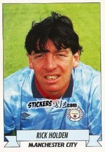 Sticker Rick Holden - English Football 1992-1993 n. 122 - Panini