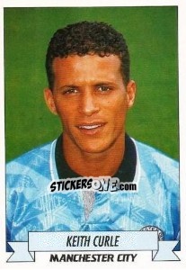 Sticker Keith Curle - English Football 1992-1993 - Panini