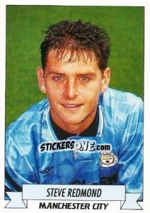 Sticker Steve Redmond - English Football 1992-1993 n. 124 - Panini