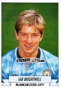 Sticker Ian Brightwell - English Football 1992-1993 n. 125 - Panini