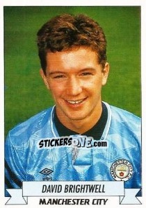 Cromo David Brightwell - English Football 1992-1993 - Panini